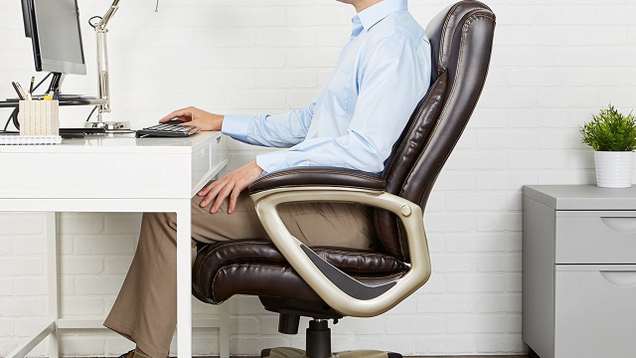 AmazonBasics Executive Office Chair | $91 | Amazon
